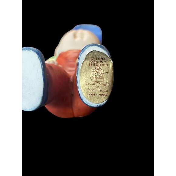 1983 Cabbage Patch Kids Fine Porcelain Figurines Set of 4 Vintage Style 5001 - Picture 10 of 12